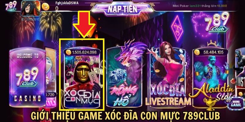 Xóc đĩa con mực là game có nguồn gốc lâu đời đến nay vẫn được yêu thích