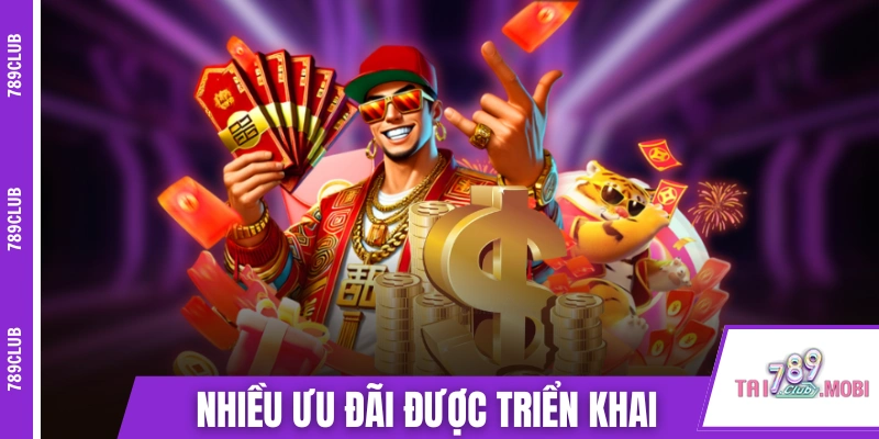 789CLUB triển khai nhiều chương trình ưu đãi